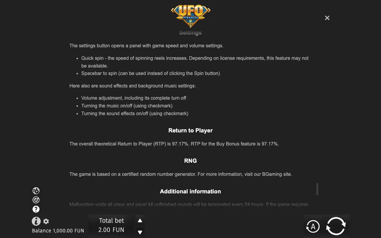 Game rules, page 10 — UFO Pyramids