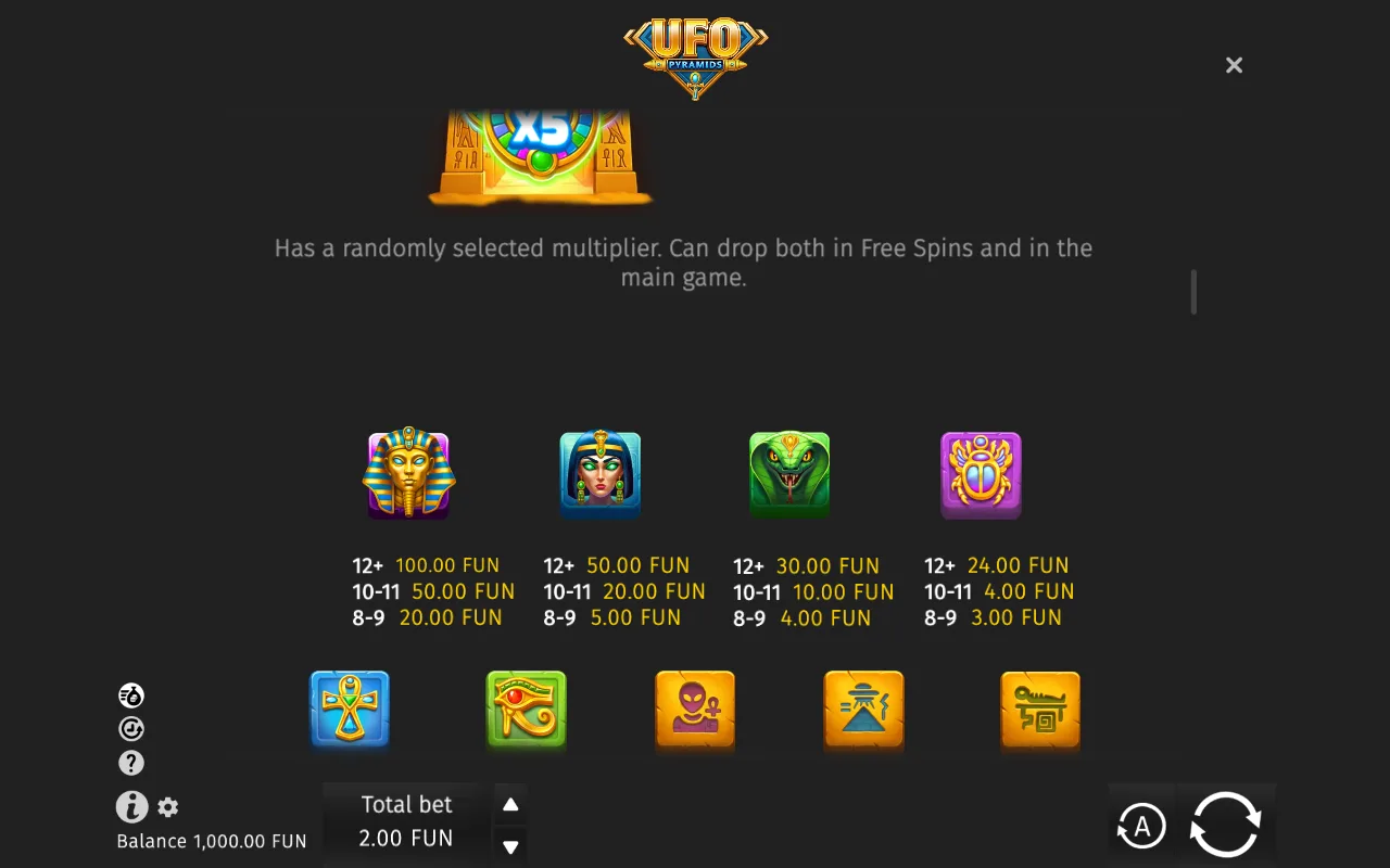 Game rules, page 2 — UFO Pyramids