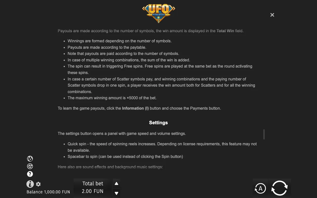 Game rules, page 9 — UFO Pyramids