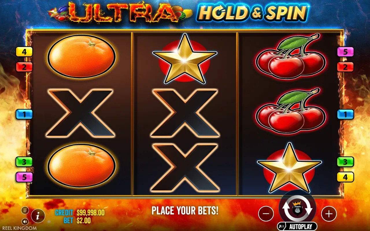 The base game — Ultra Hold and Spin