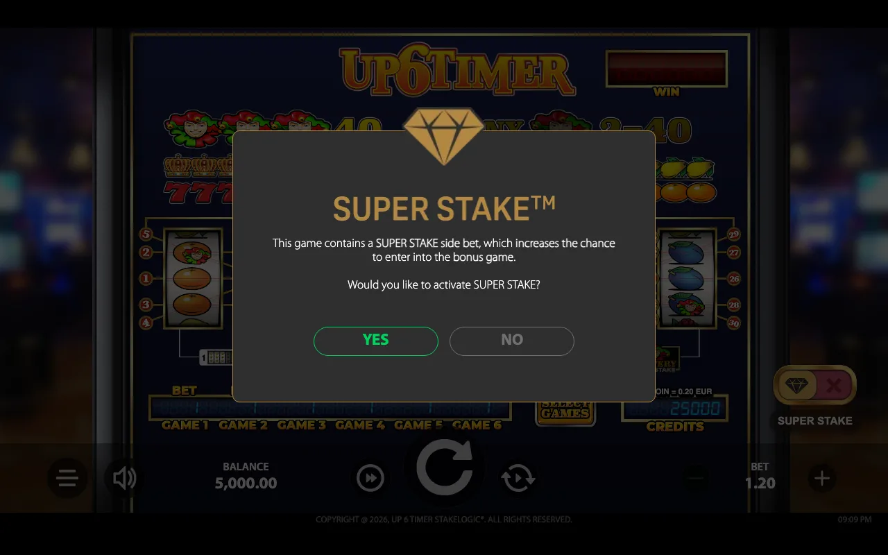 The base game — Up6timer