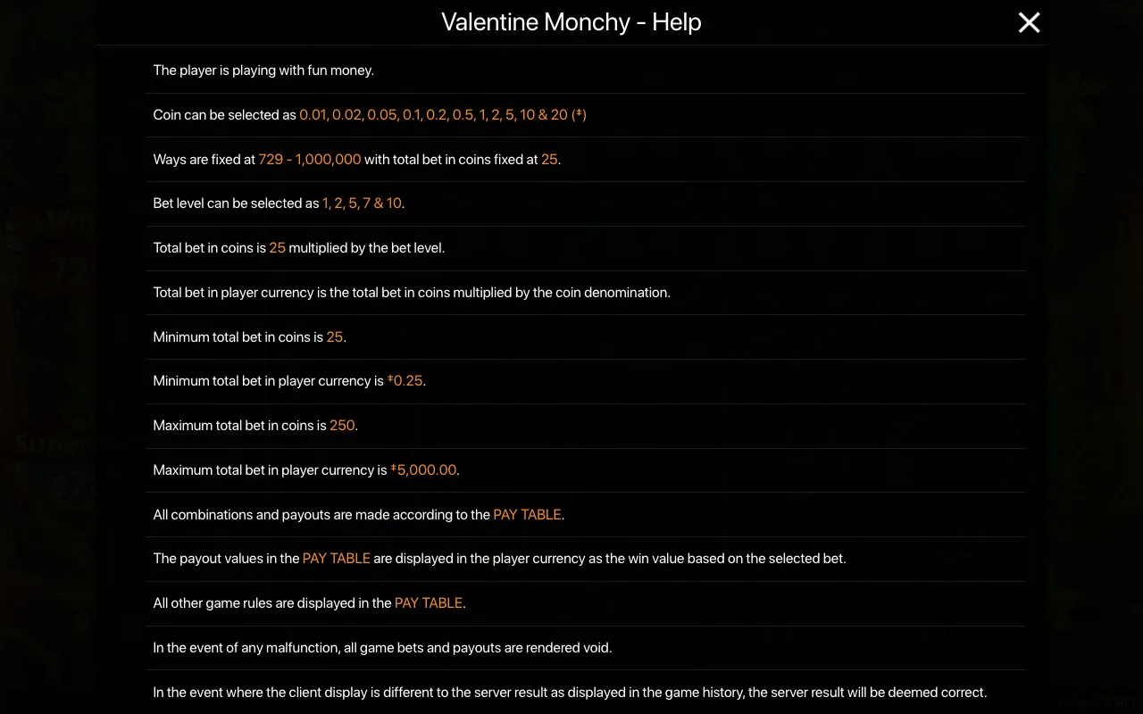 Spielregeln, Seite 1 — Valentine Monchy