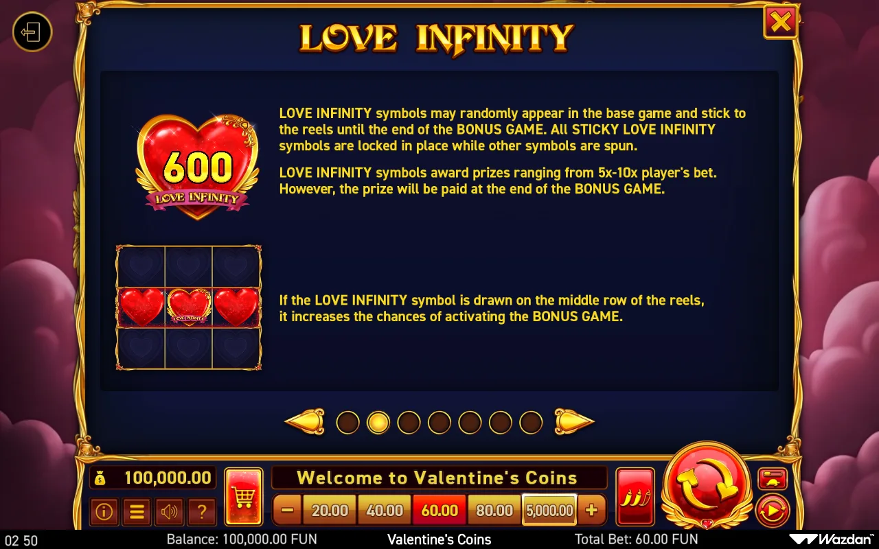 Game rules, page 2 — Valentines Coins