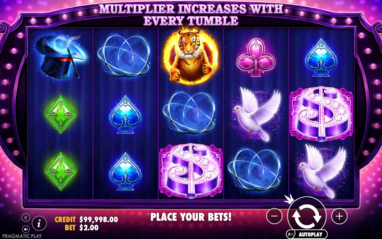 The base game — Vegas Magic