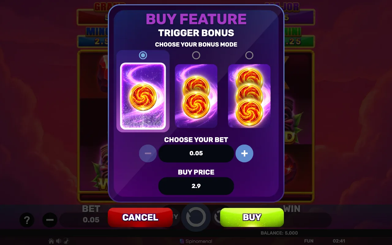 Buying the feature — Volcano Power Holdhit 3x3