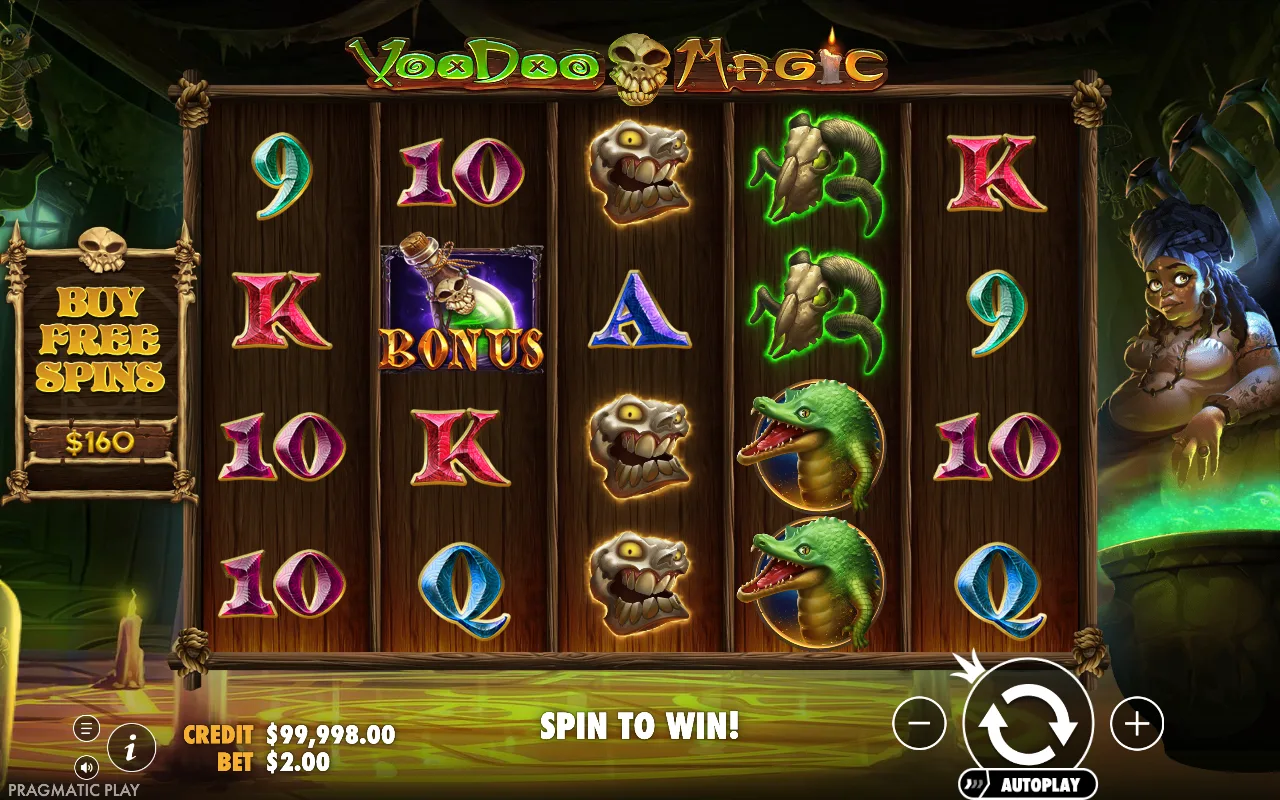 The base game — Voodoo Magic