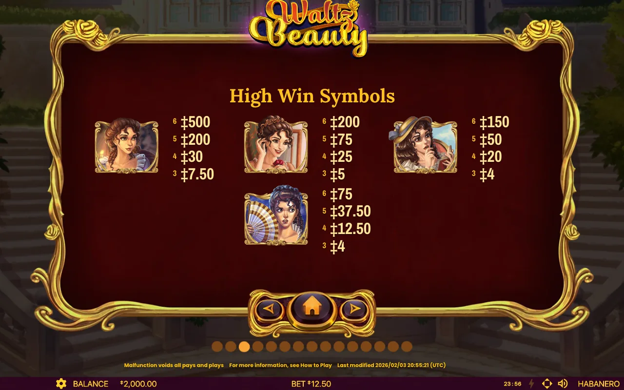 Spielregeln, Seite 5 — Waltz Beauty