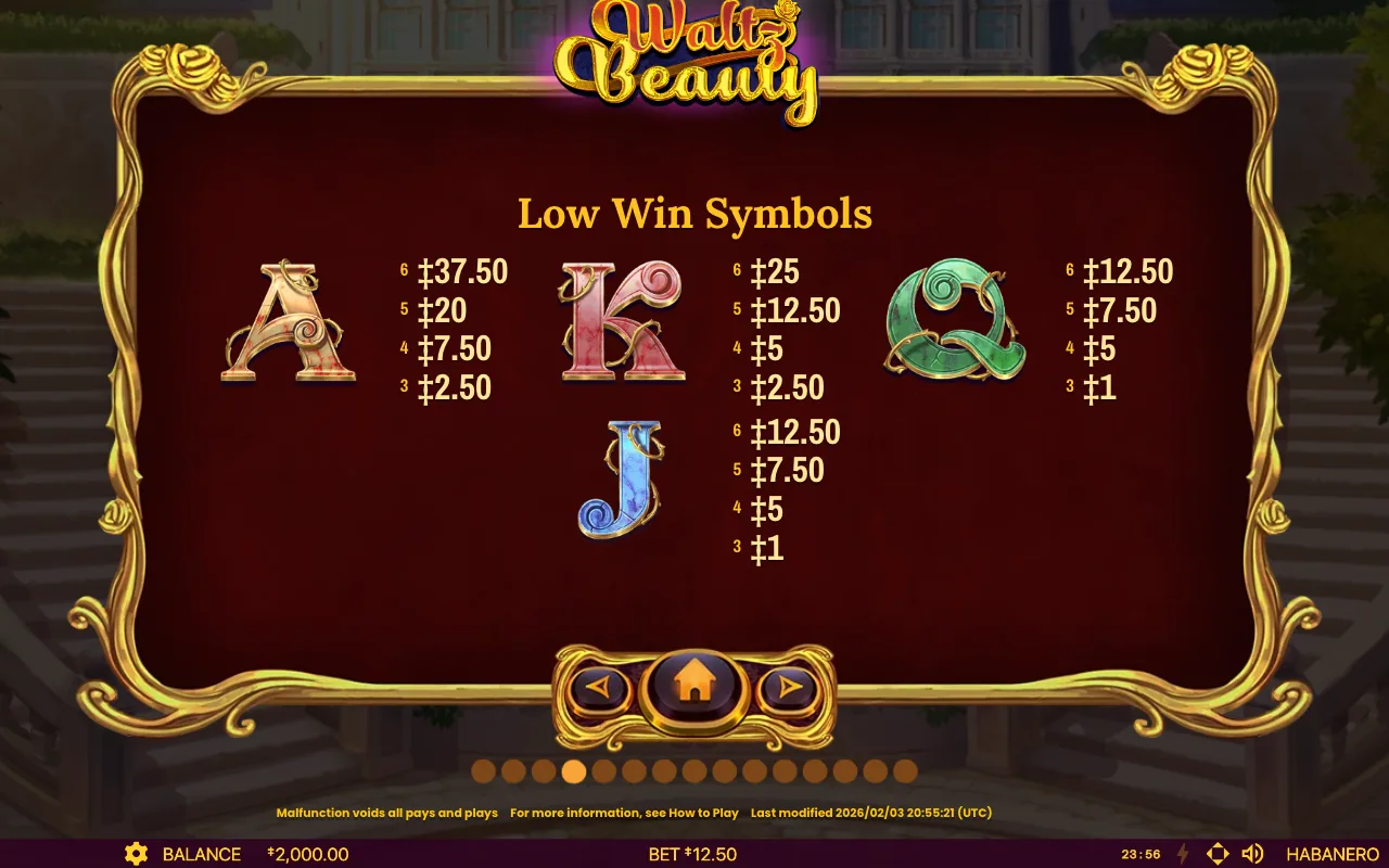 Spielregeln, Seite 6 — Waltz Beauty