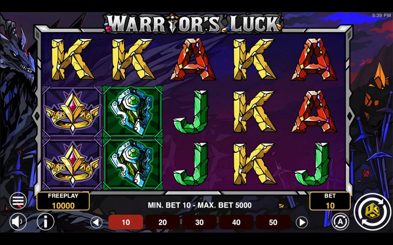 The base game — Warriors Luck