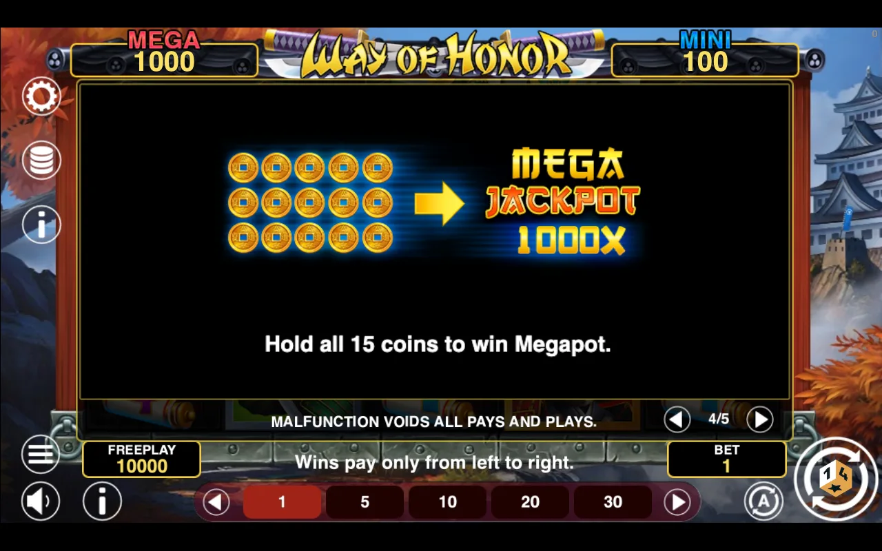 Mega — Way of Honor Hold And Win