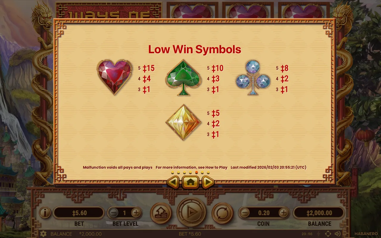 Règles du jeu, page 7 — Ways Of Fortune