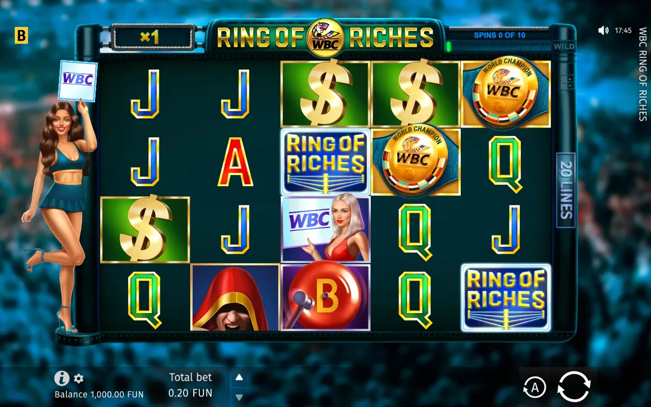 The base game — WBC Ring of Riches
