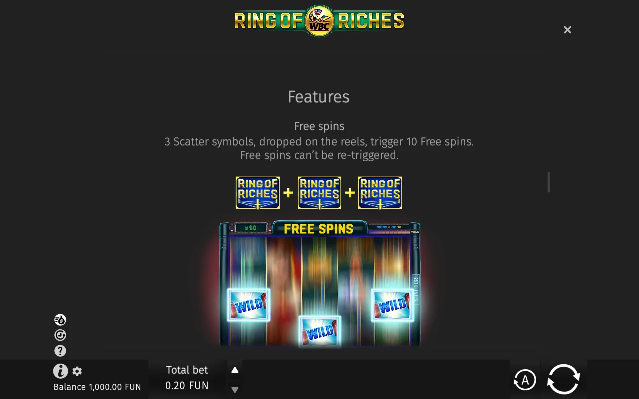 Game rules, page 4 — WBC Ring of Riches