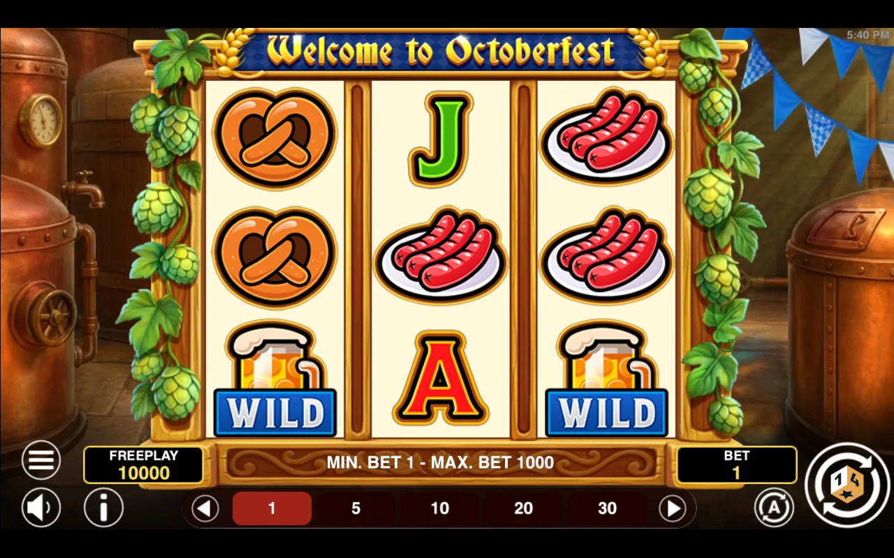 The base game — Welcome to Octoberfest