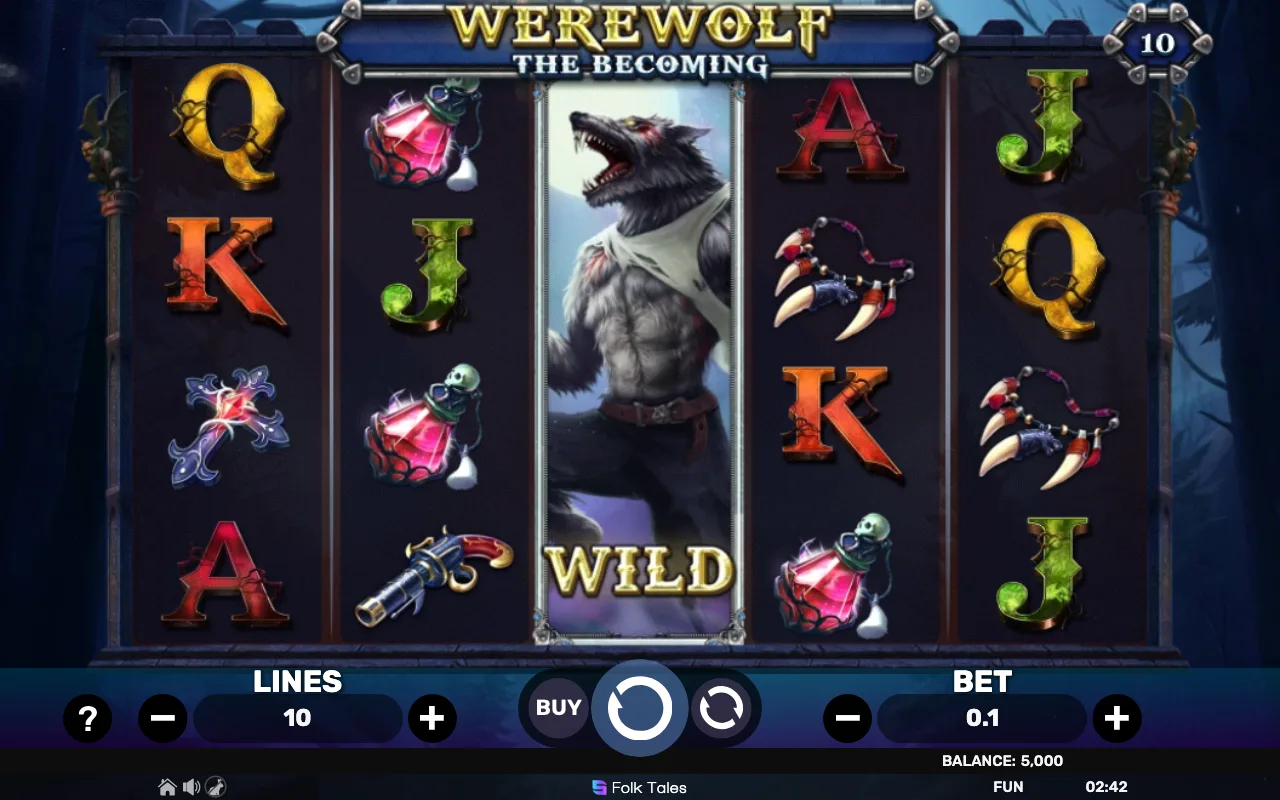 The base game — Werewolf The Becoming