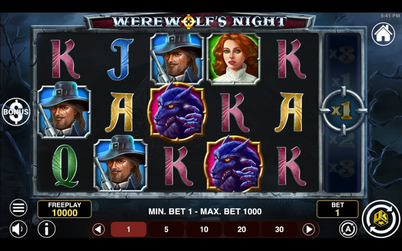 The base game — Werewolfs Night