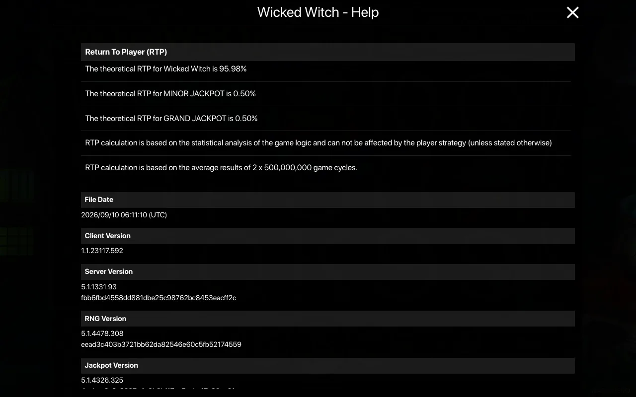 Game rules, page 2 — Wicked Witch