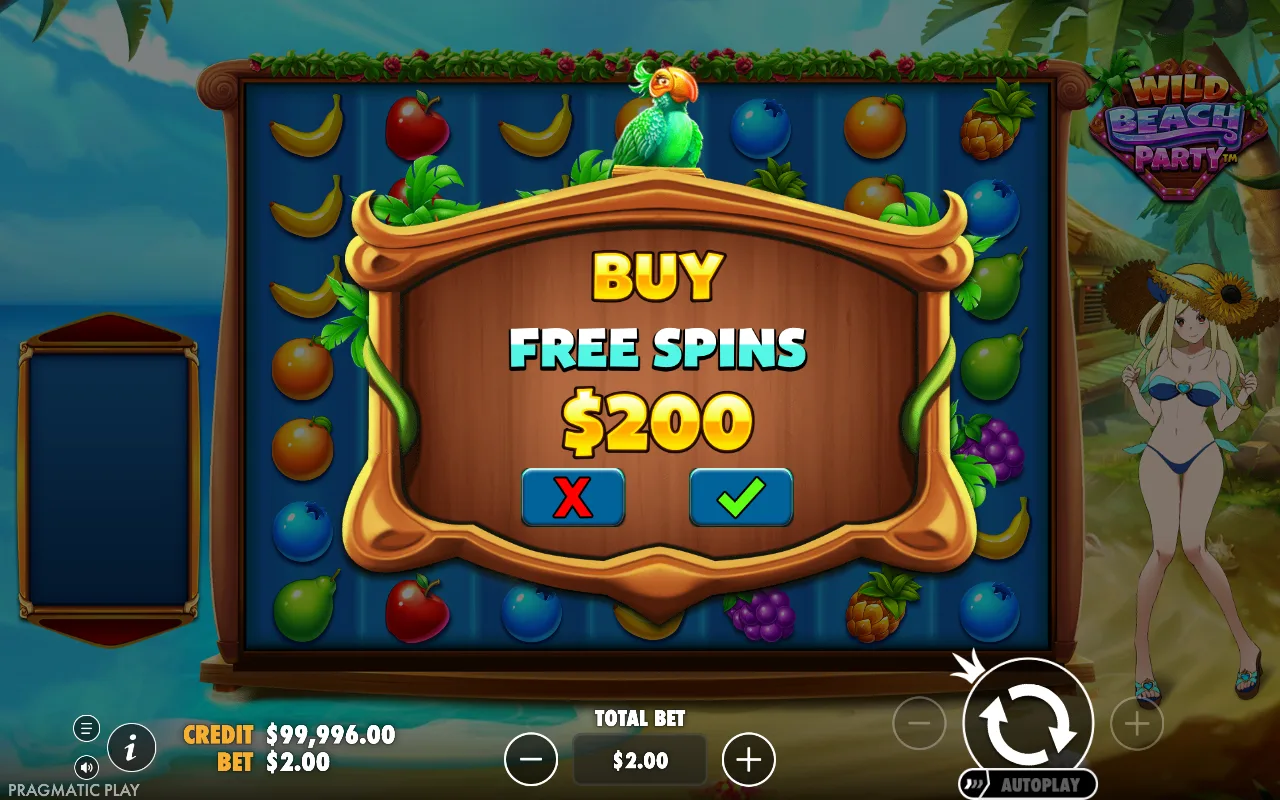Buying the feature — Wild Beach Party