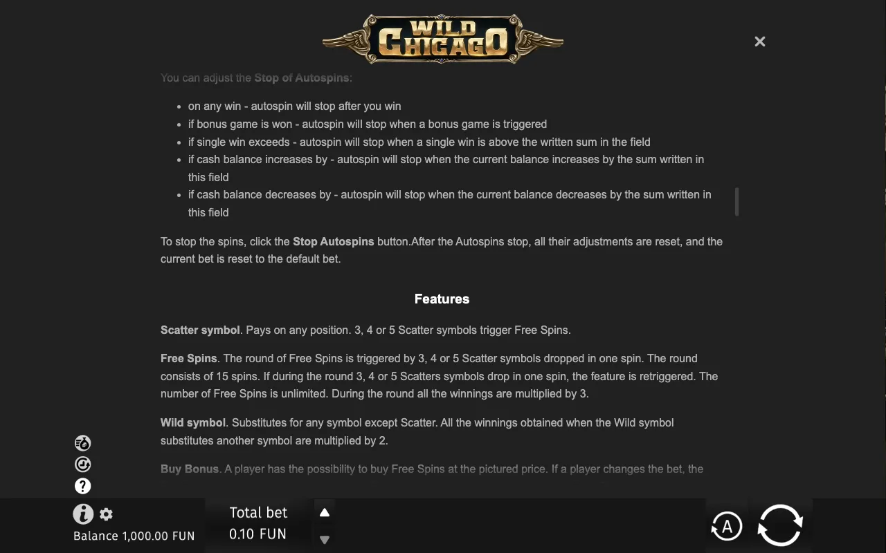 Game rules, page 7 — Wild Chicago