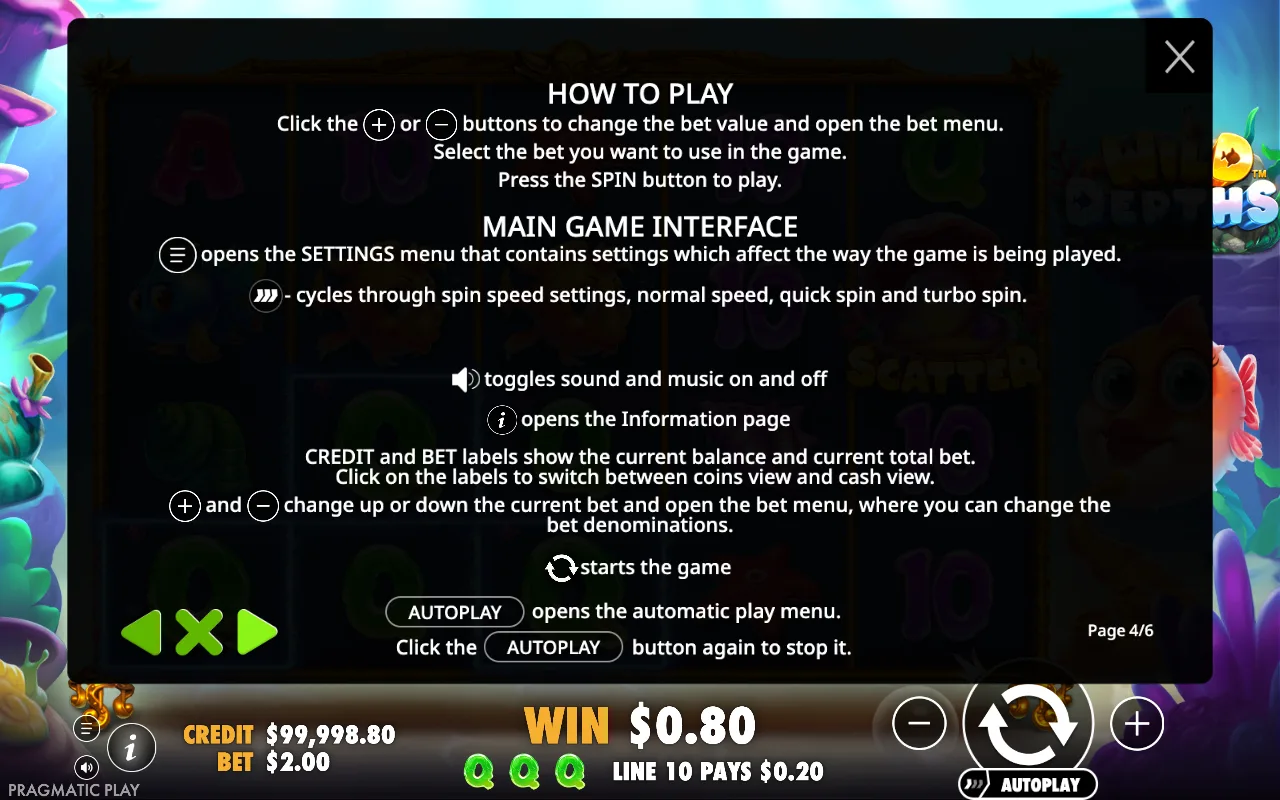 How to play — Wild Depths