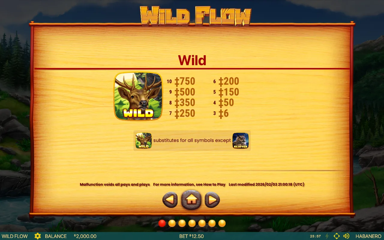 Game rules, page 3 — Wild Flow