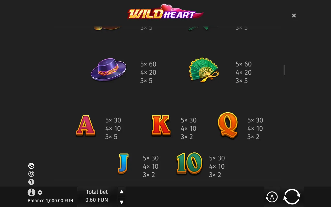 Game rules, page 3 — Wild Heart