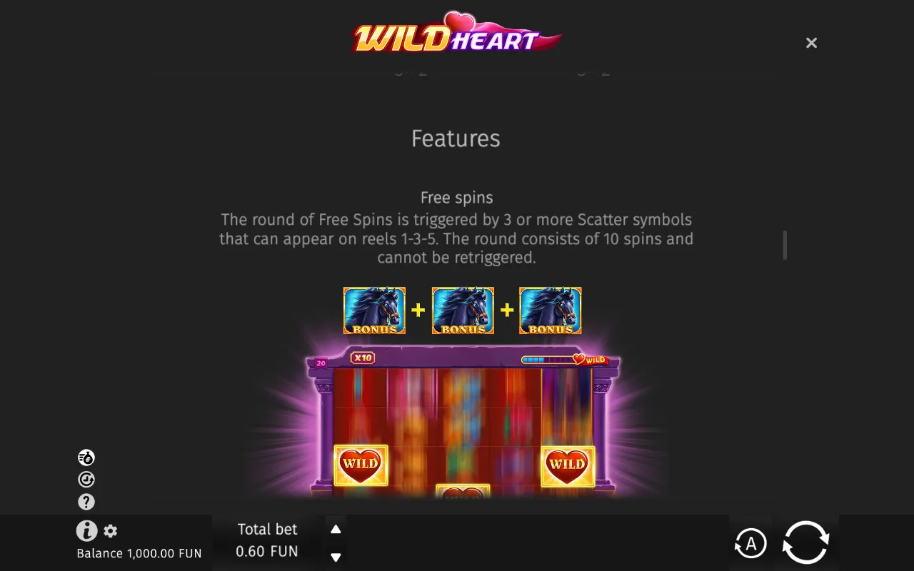 Game rules, page 4 — Wild Heart