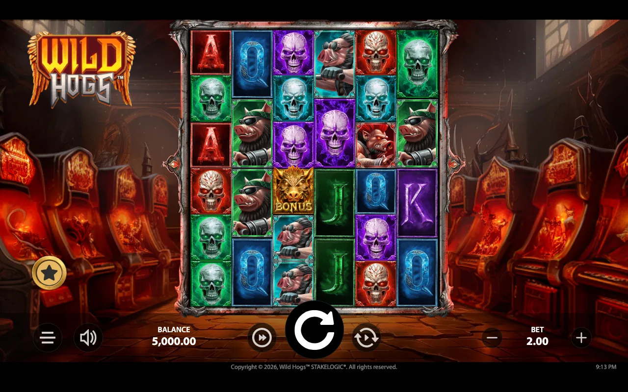 The base game — Wild Hogs