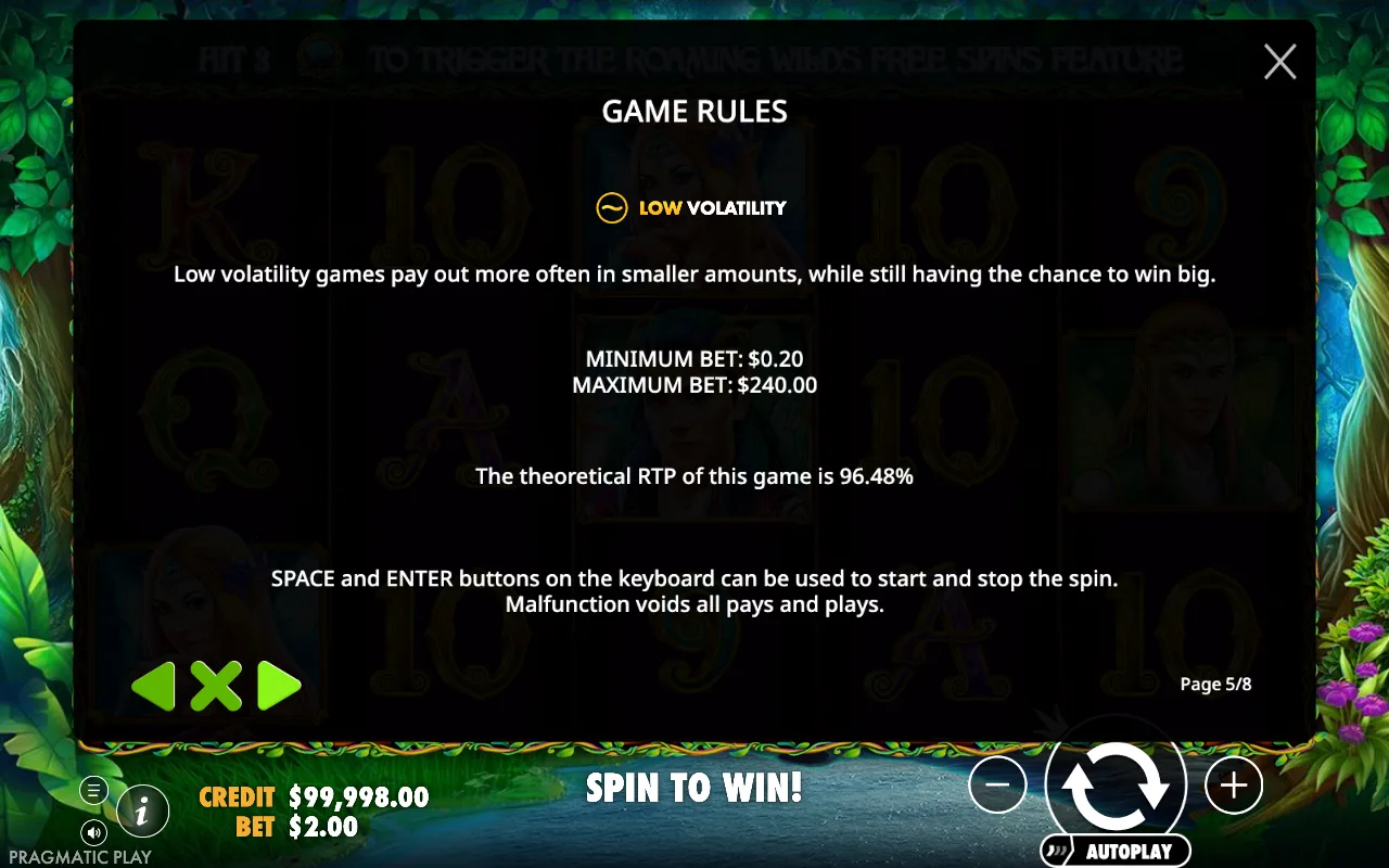 Game rules — Wild Pixies