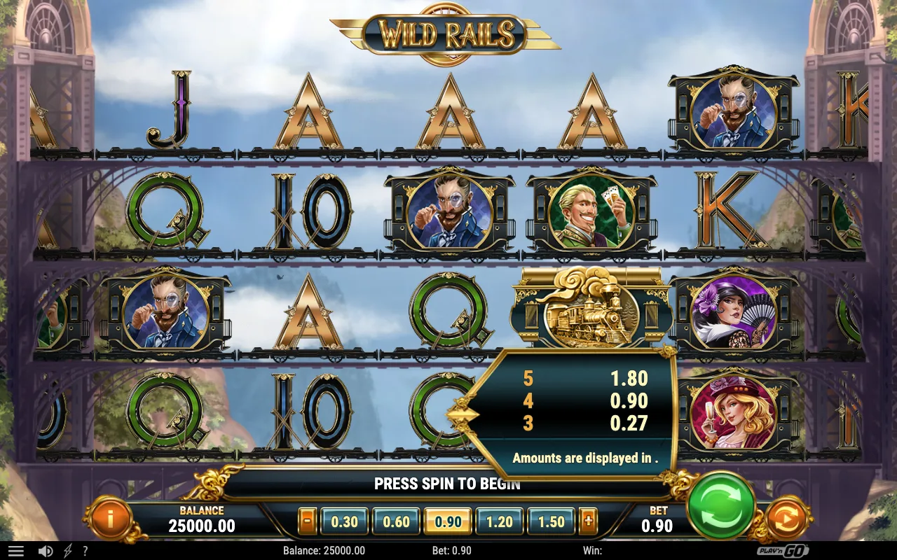 The base game — Wild Rails