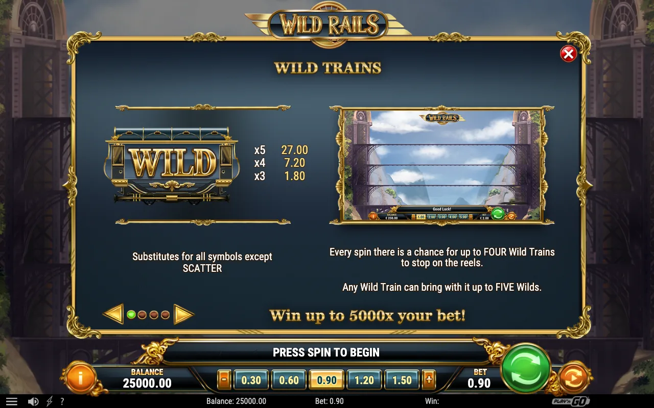 Game rules, page 2 — Wild Rails