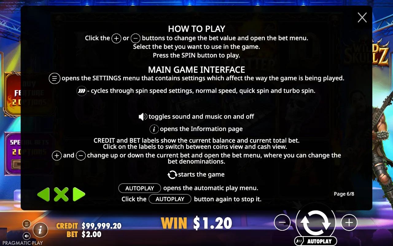 How to play — Wild Skullz