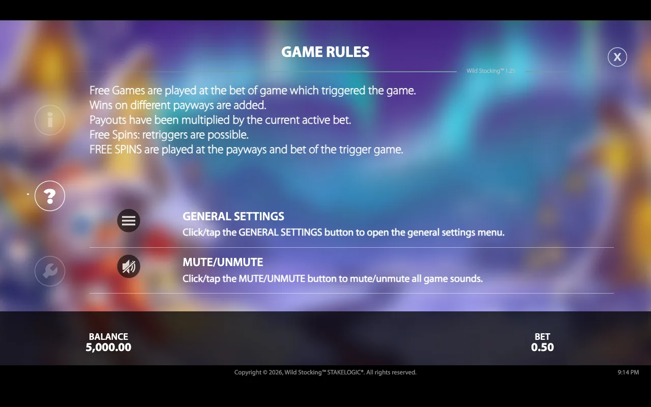 Game rules, page 4 — Wild Stocking
