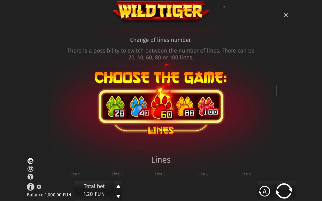 Game rules, page 4 — Wild Tiger