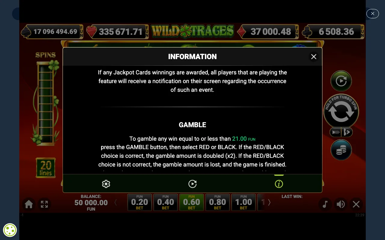 Game rules, page 4 — Wild Traces