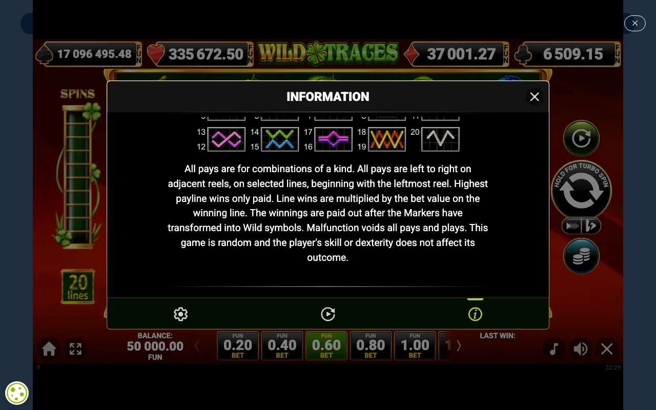 Game rules, page 5 — Wild Traces