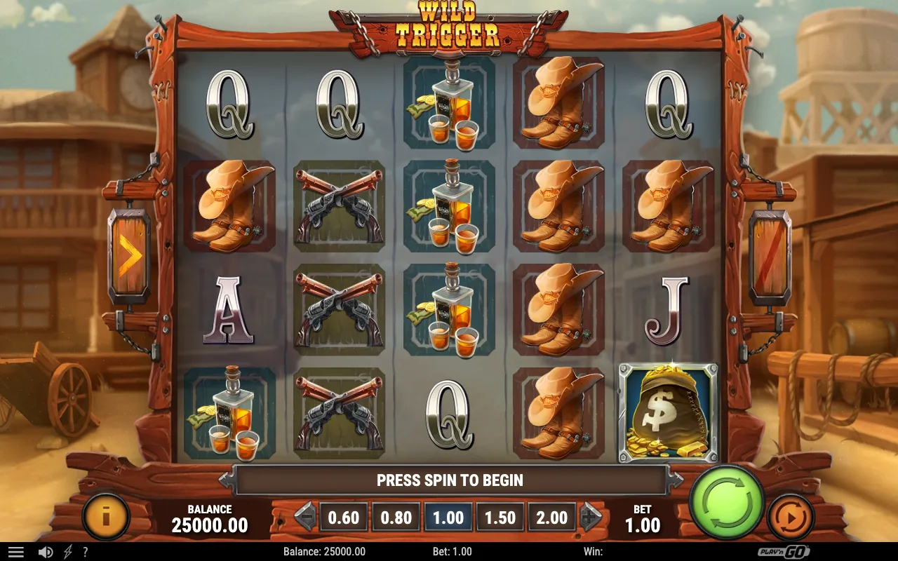 The base game — Wild Trigger