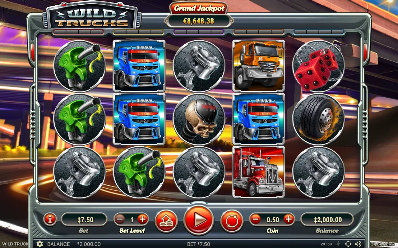 Das Basisspiel — Wild Trucks