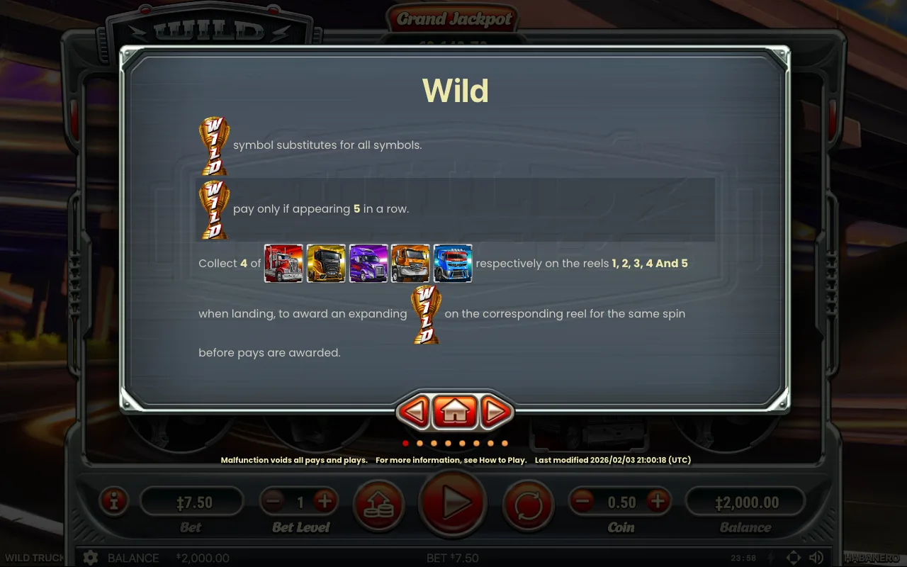 Spielregeln, Seite 3 — Wild Trucks