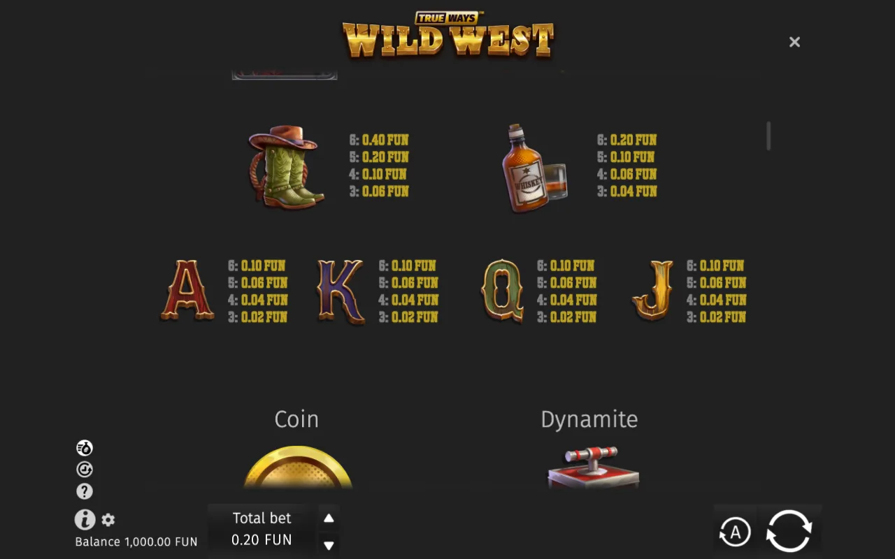Game rules, page 2 — Wild West TrueWays