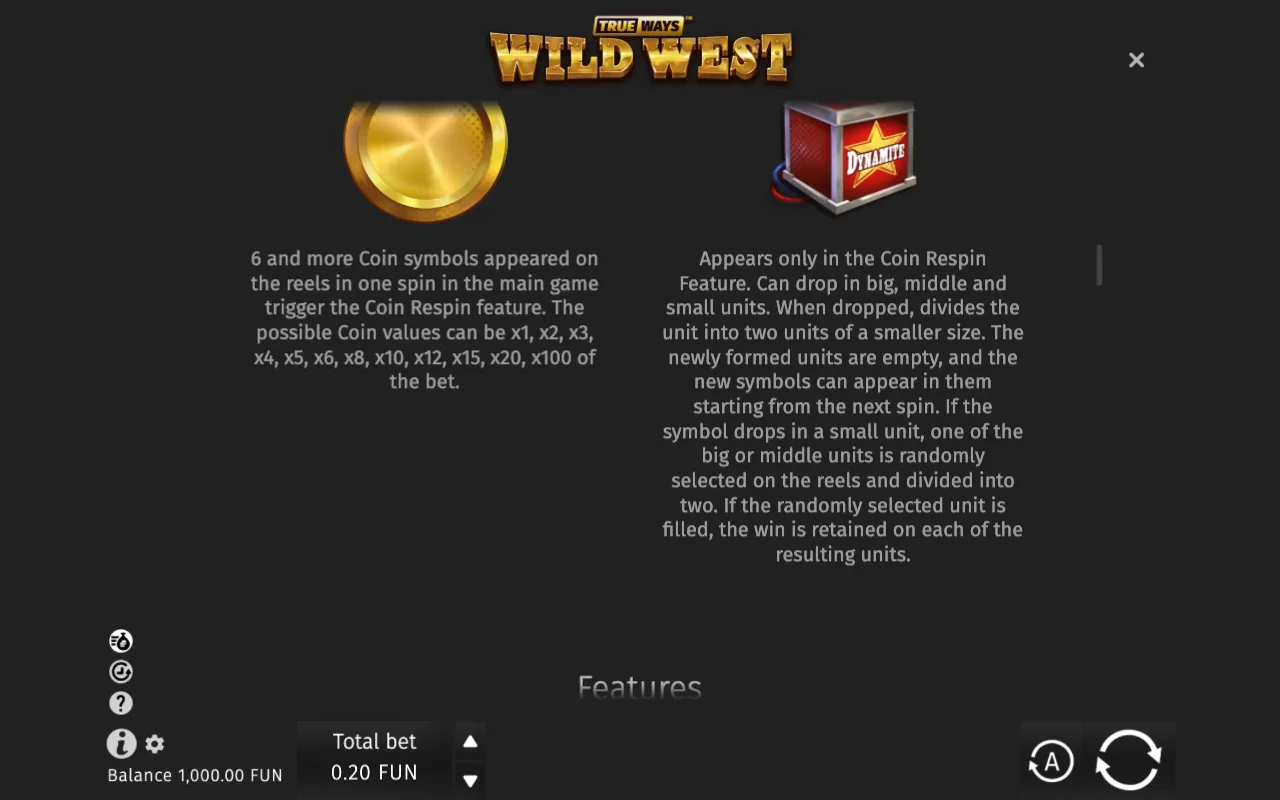Game rules, page 3 — Wild West TrueWays