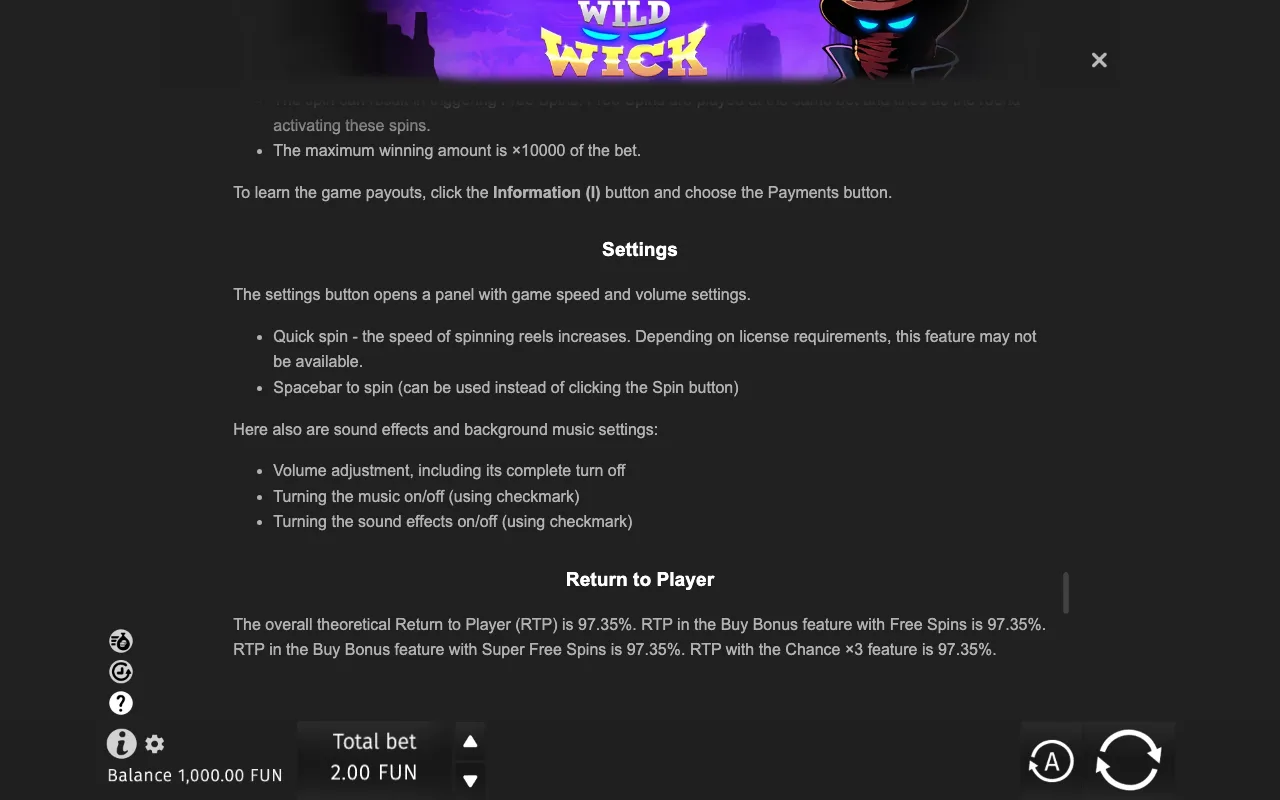 Game rules, page 10 — Wild Wick