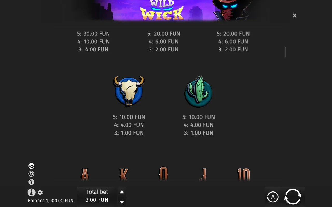 Game rules, page 2 — Wild Wick