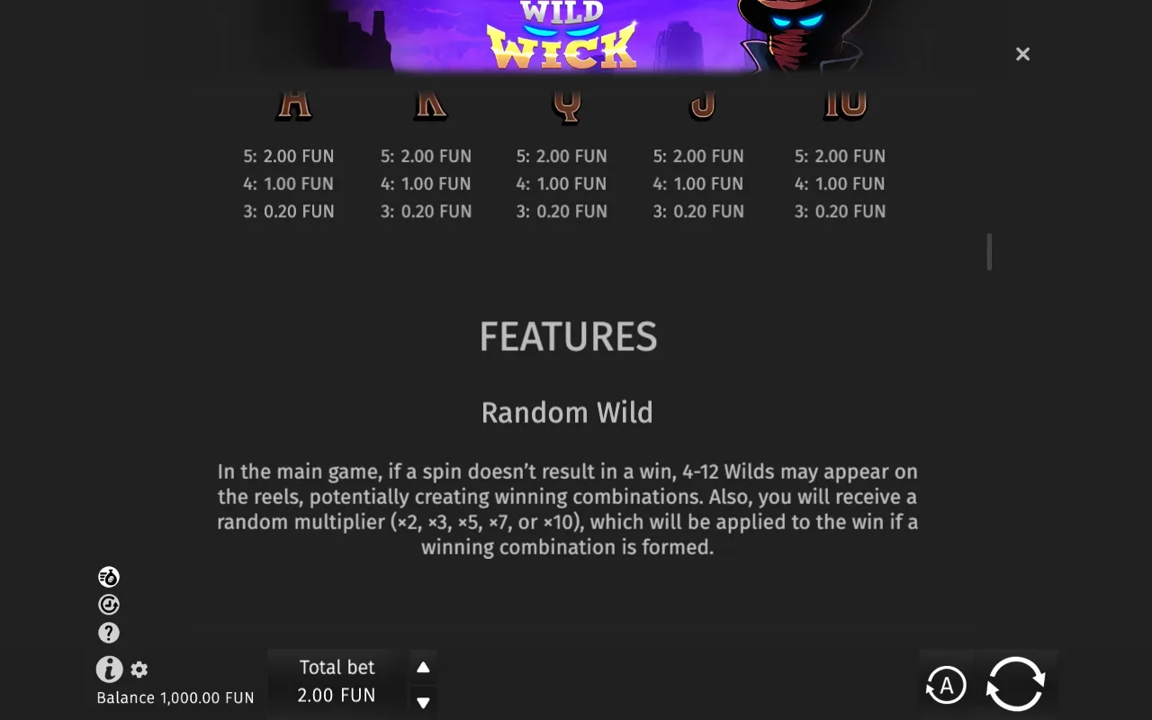 Game rules, page 3 — Wild Wick