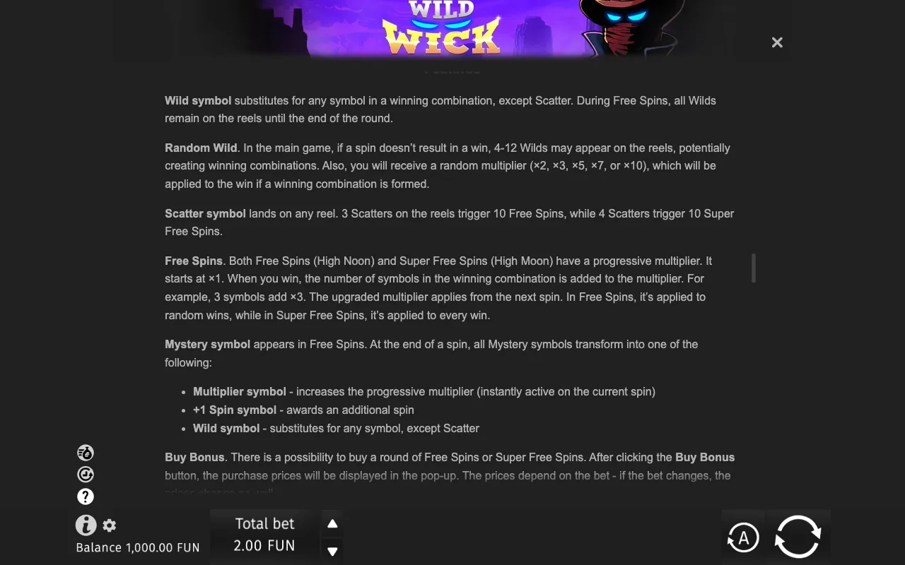 Game rules, page 8 — Wild Wick