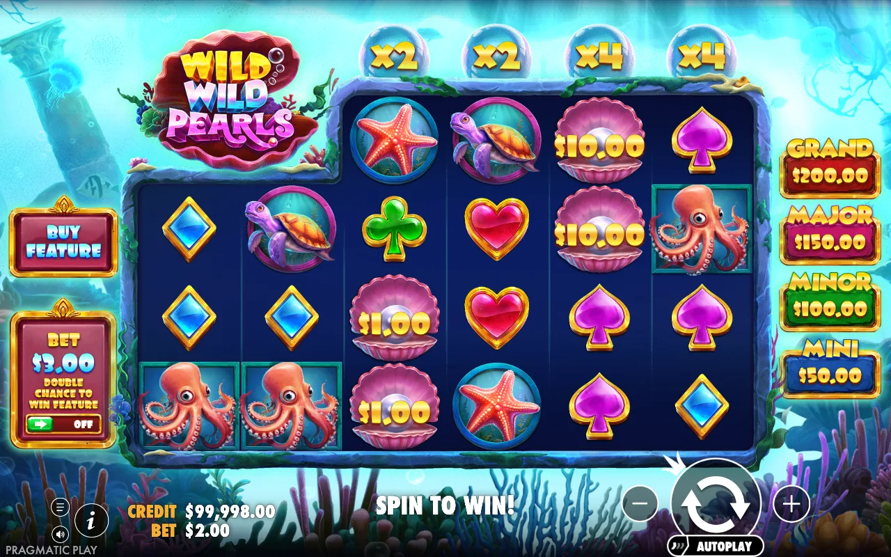 The base game — Wild Wild Pearls