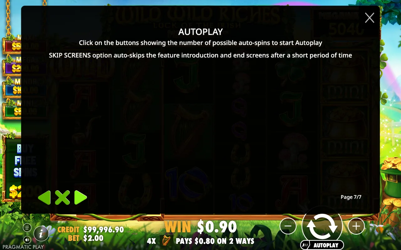 Autoplay — Wild Wild Riches Megaways