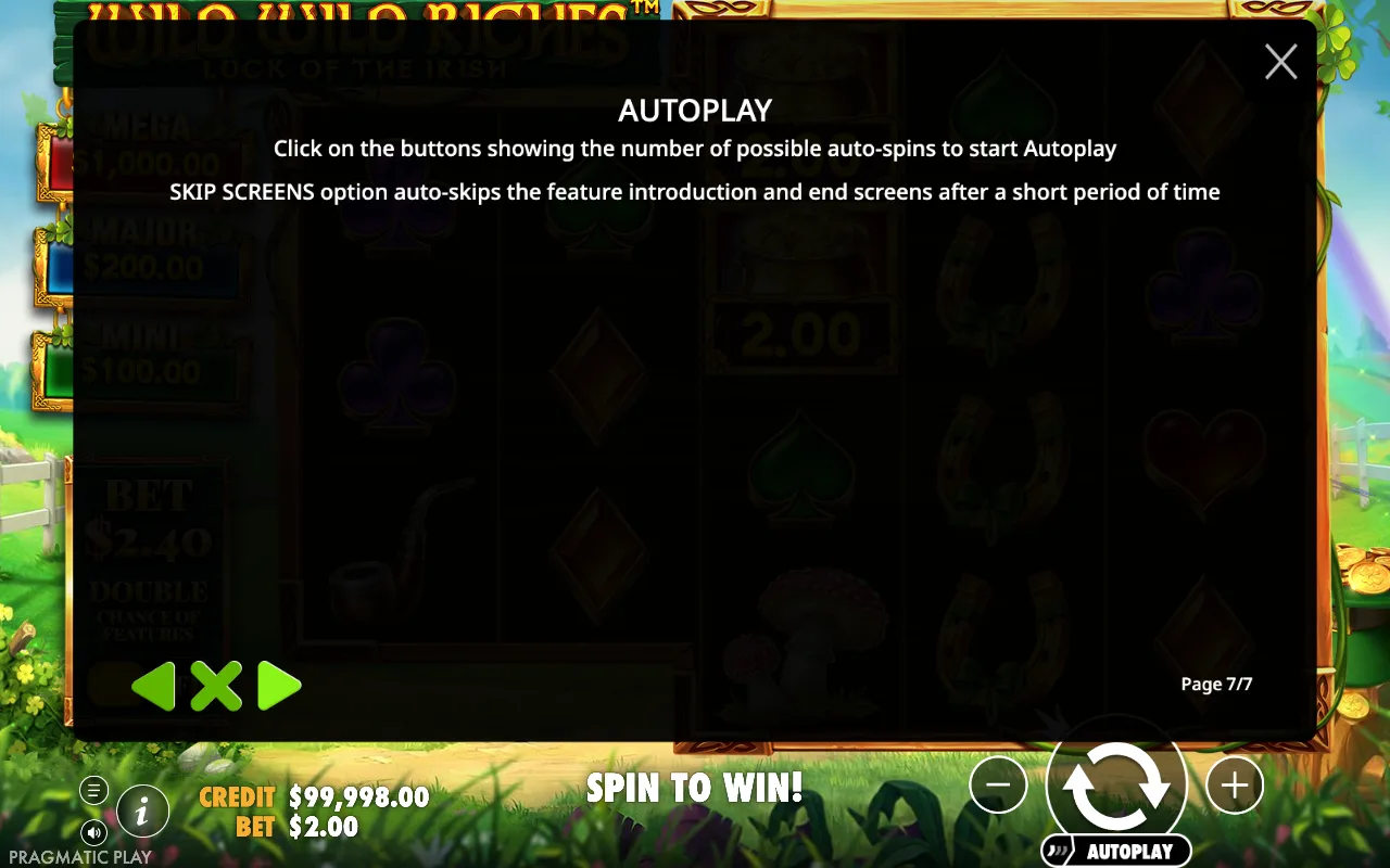 Autoplay — Wild Wild Riches