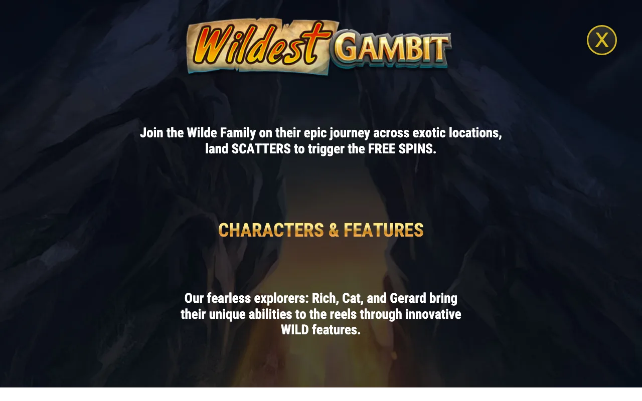 Game rules, page 3 — Wildest Gambit