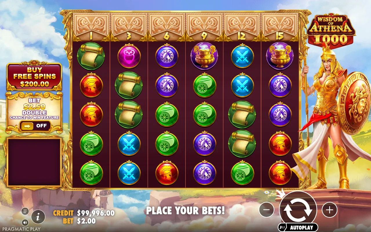 The base game — Wisdom of Athena 1000
